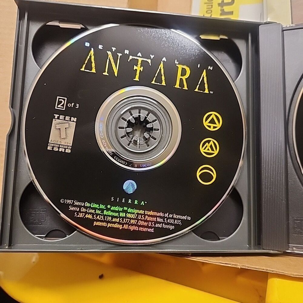 *CLASSIC* Betrayal in Antara Big Box PC Game (Sierra, 1997) Complete - Picture 6 of 7